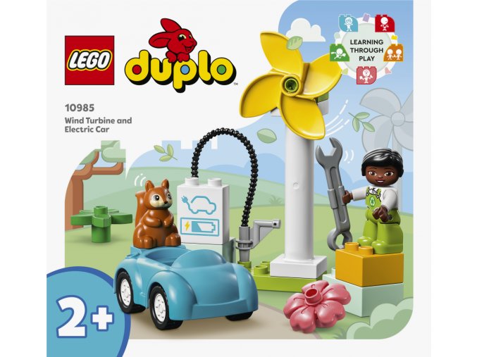 LEGO® DUPLO® 10985 Větrná turbína a elektromobil