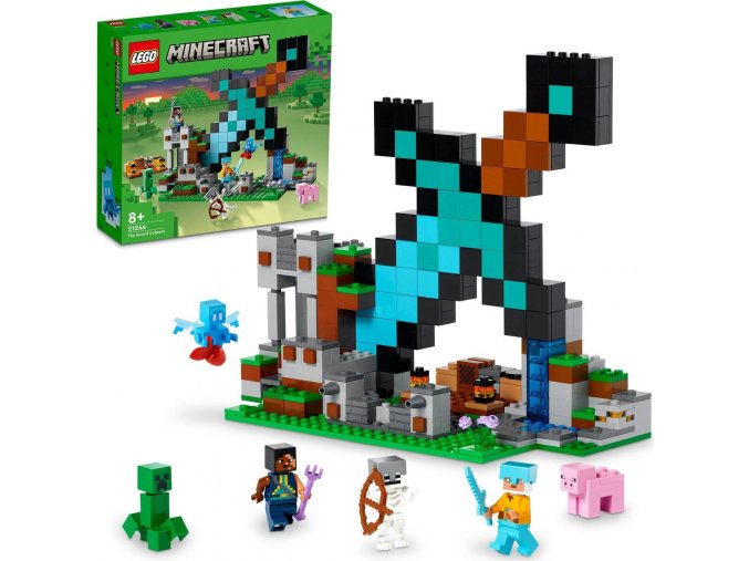 LEGO® Minecraft® 21244 Rytířská základna