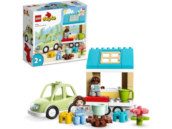 LEGO® DUPLO® 10986 Pojízdný rodinný dům