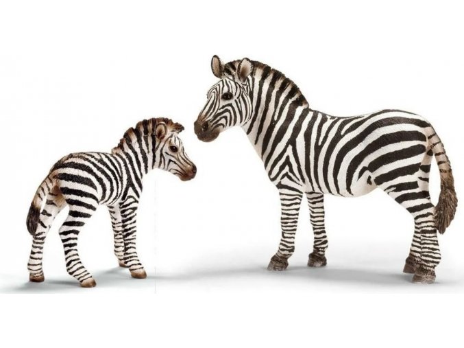 Schleich 14797 Zebra a mládě