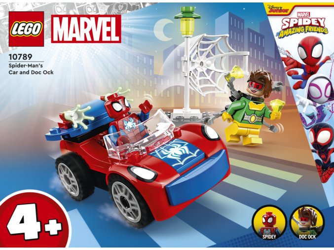 LEGO® Marvel 10789 Spider-Man v autě a Doc Ock