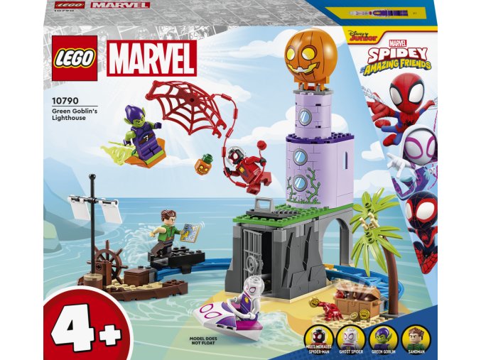 LEGO® Marvel 10790 Spideyho tým v majáku Zeleného goblina