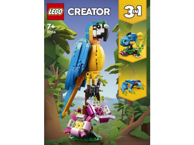 LEGO® Creator 31136 Exotický papoušek