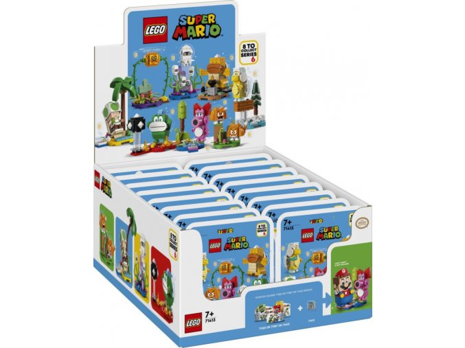 LEGO® Super Mario™ 71413 Originální box 16 ks akčních kostek 6. série