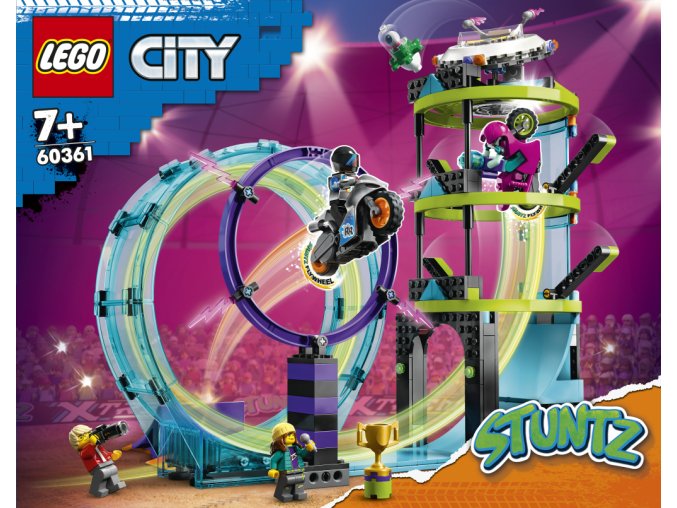 LEGO® City 60361 Nejbláznivější kaskadérská výzva