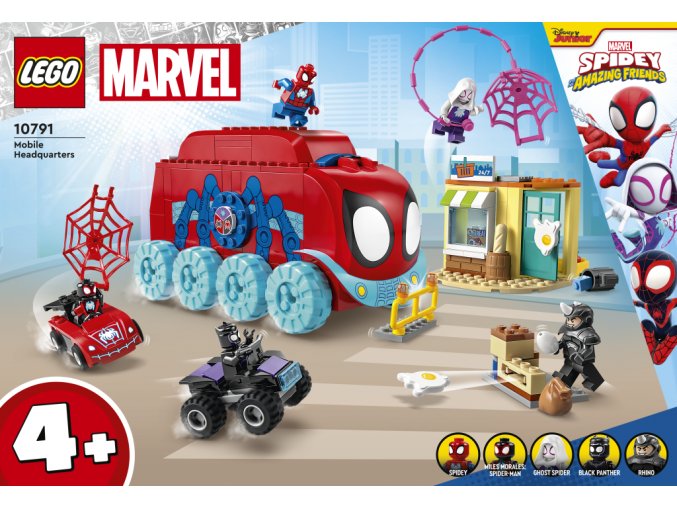 LEGO® Marvel 10791 Mobilní základna Spideyho týmu