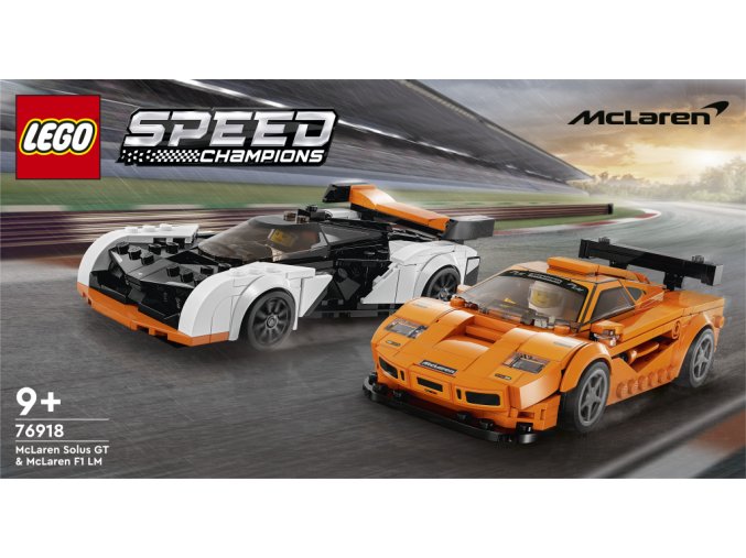 LEGO® Speed Champions 76918 McLaren Solus GT a McLaren F1 LM