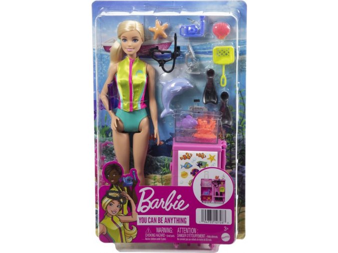 Barbie Marine panenka mořská bioložka