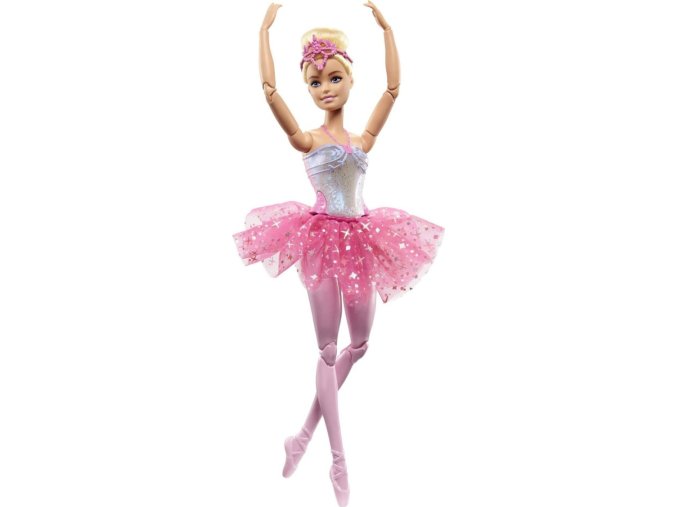 Barbie® Svítící magická baletka s růžovou sukní