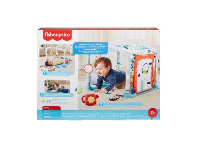 Fisher-Price 3-in-1 Kleines Ferienhaus Spieldecke (SIOC)