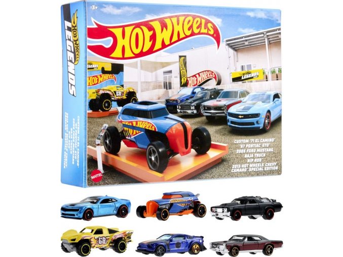 Hot Wheels Legends multibalení autíček