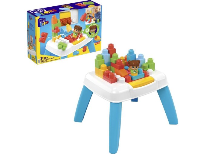 MEGA BLOKS Bau- und Purzeltisch