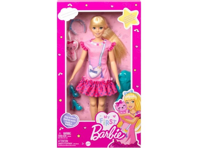 Barbie Moje první Barbie s kočičkou