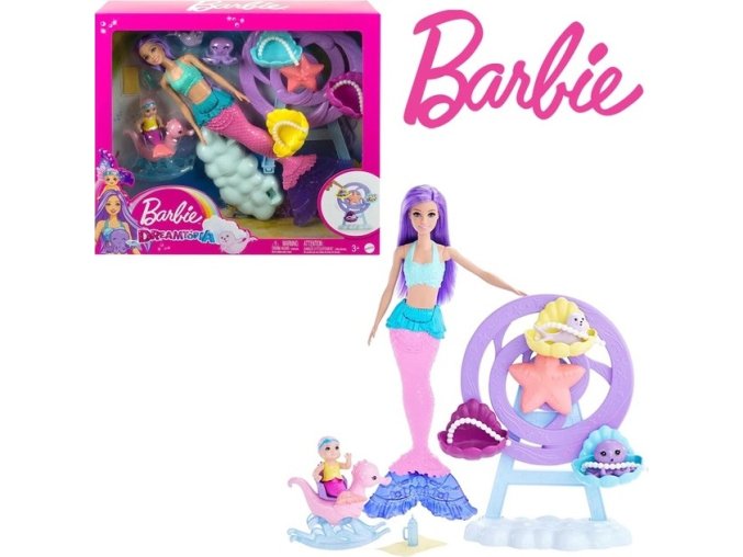 Barbie Dreamtopia Meerjungfrau Pflege-herní set
