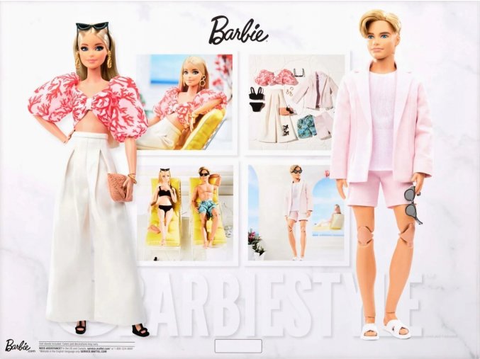 Barbie Signature Módní duo panenek Barbie a Ken