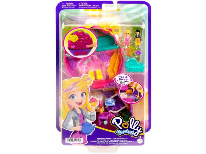 Polly Pocket mini pocketova kabelka Pekarstvi Cupcake 1