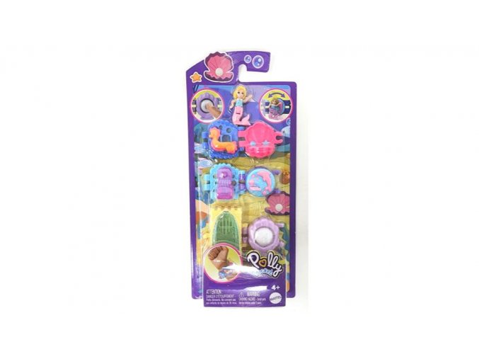 Polly Pocket naramek pokladu Morska panna 1