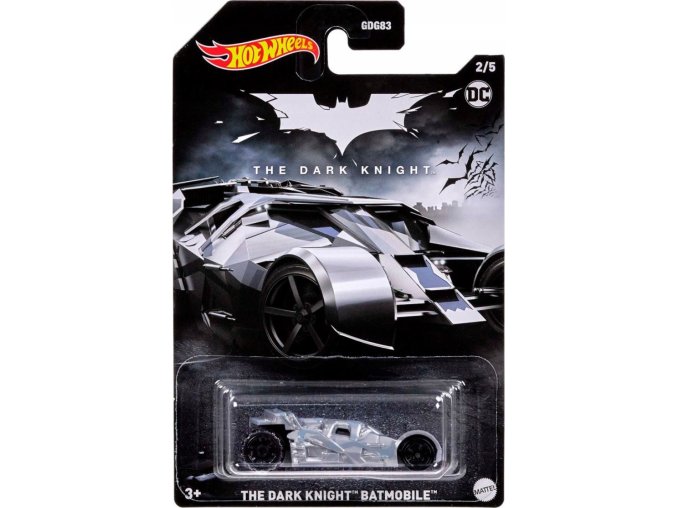 Hot Wheels autíčko The Dark Knight Batmobile