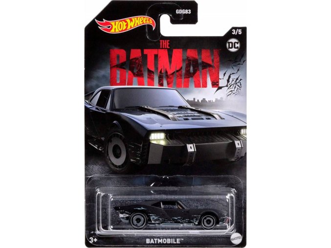 Hot Wheels autíčko Batmobile černé