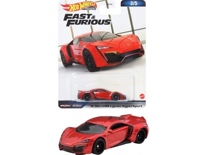 Hot Wheels Premium Fast & Furious Lykan Hypersport