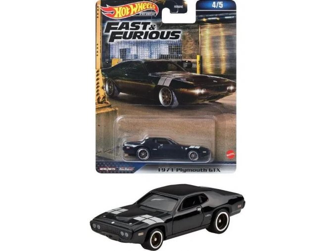 Hot Wheels Premium Fast & Furious 1971 Plymouth GTX