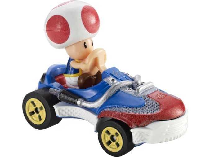 Hot Wheels Mario Kart 1:64 Die-Cast Toad