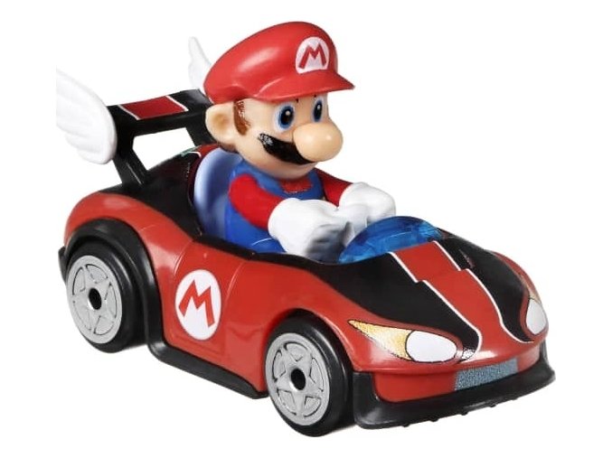 Hot Wheels Mario Kart 1:64 Die-Cast Mario