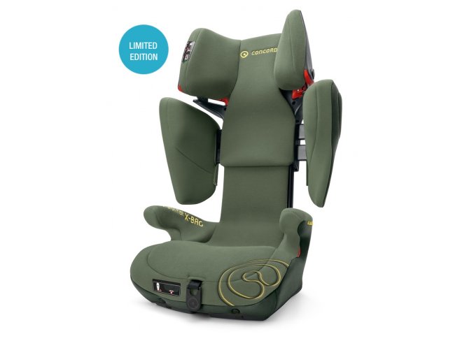 Autosedačka Transformer X-Bag Jungle Green 15-36kg 2017