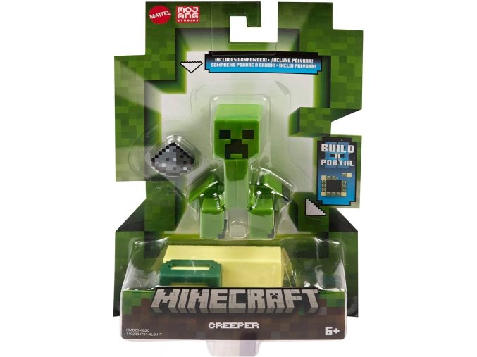 minecraft figurka creeper 9 cm 1
