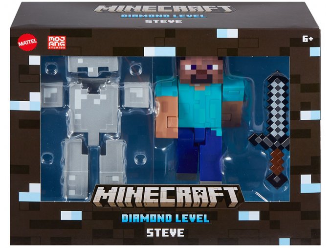 Minecraft Collector Diamond Level figurka Steve 1