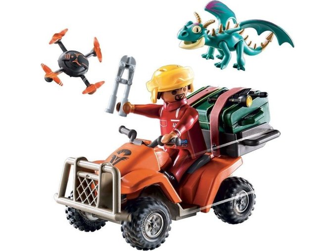 PLAYMOBIL® 71085 Devět říší Icaris Quad & Phil