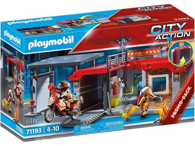 PLAYMOBIL® 71193 Požární stanice