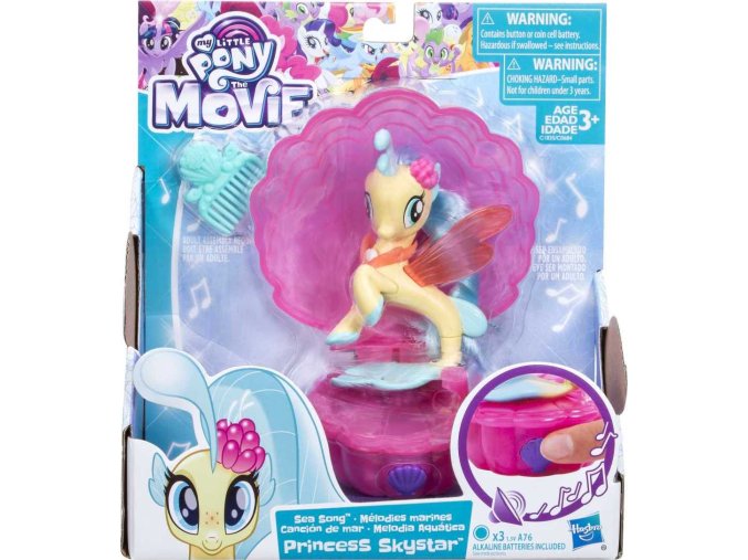 My Little Pony Zpívající mořský poník 7,5cm s doplňky asst