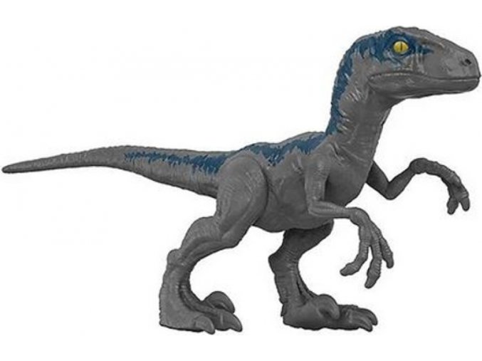 Jurský svět: Nadvláda Malá figurka dinosaura VELOCIRAPTOR BLUE