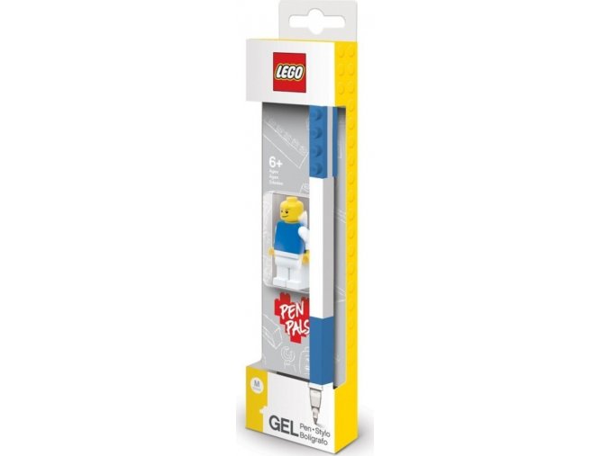 LEGO® Gelové pero s minifigurkou, modré - 1 ks