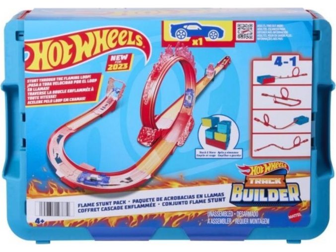 Hot Wheels® Track Builder Ohnivá dráha, HMC04