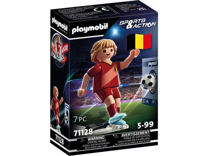 PLAYMOBIL® 71128 Fotbalista Belgie