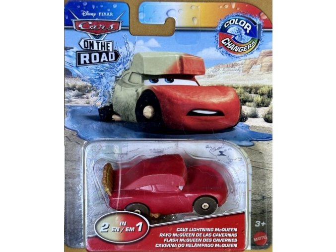Disney Pixar Cars Color Changers 2 v 1 CAVE BLESK McQueen HMD67