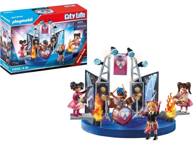 PLAYMOBIL® 71042 Hudební skupina