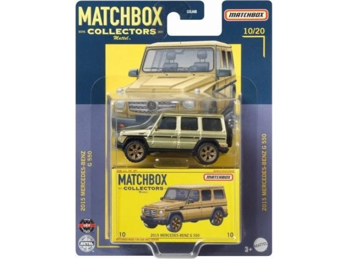 Matchbox Angličák 2015 MERCEDES-BENZ G 550