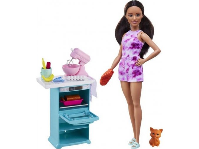 Kulinářské dobrodružství s Barbie a mazlíčkem, HCD44