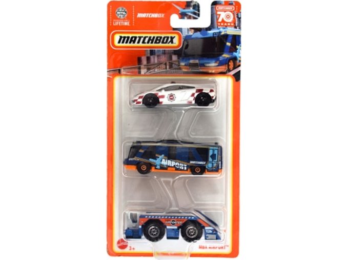 Matchbox™ Sada 3 angličáků MBX AIRPORT, HLC02
