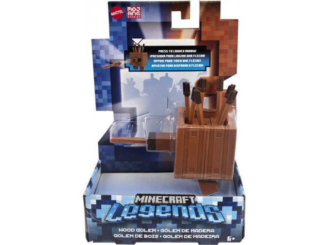 Minecraft Legends Dřevěný Golem