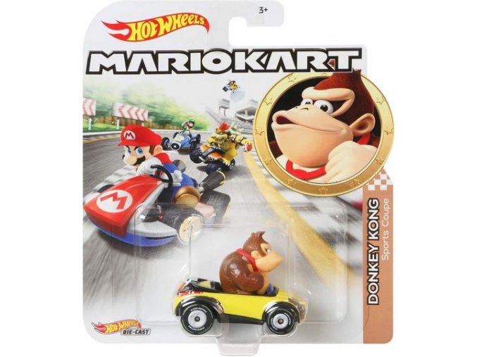 hot wheels mario kart 1 64 auticko donkey kong sports coupe 1