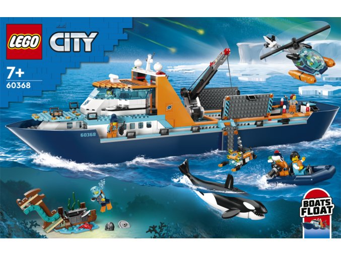 LEGO® City 60368 Arktická průzkumná loď