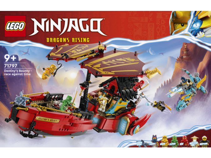 LEGO® NINJAGO® 71797 Odměna osudu – závod s časem