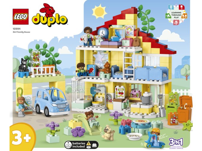 LEGO® DUPLO® 10994 Rodinný dům 3 v 1