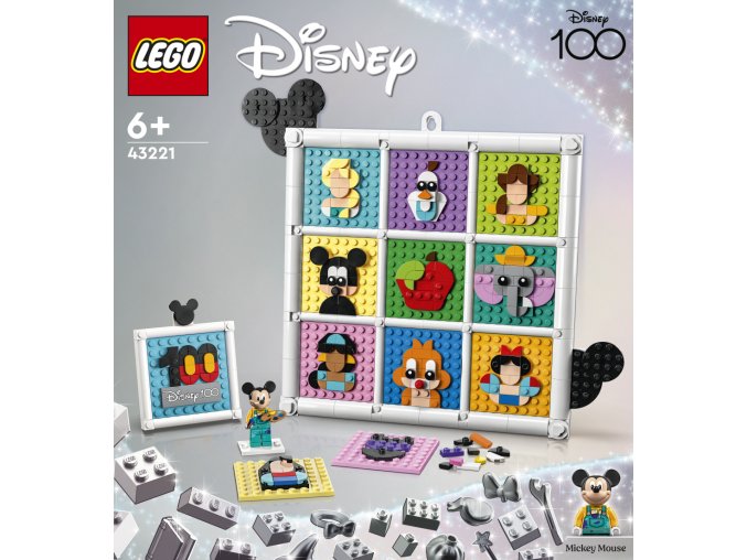 LEGO® Disney 43221 100 let oblíbených animovaných postav Disney