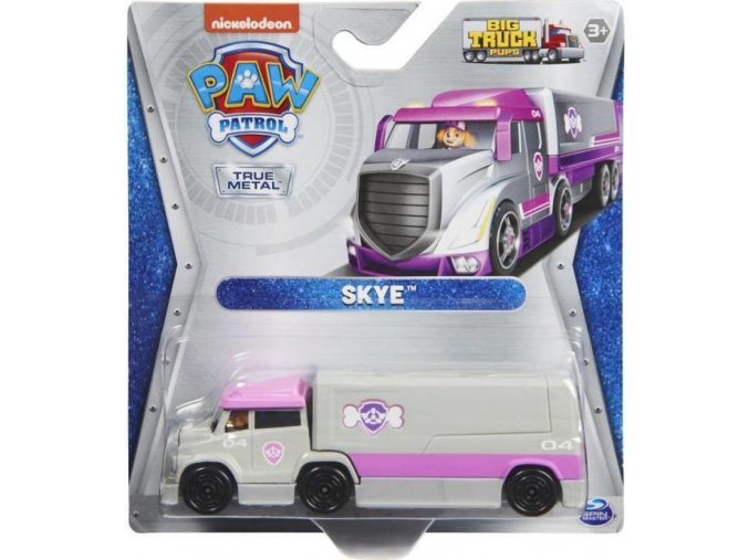 Tlapková patrola Die-Cast Big Truck Náklaďák SKYE