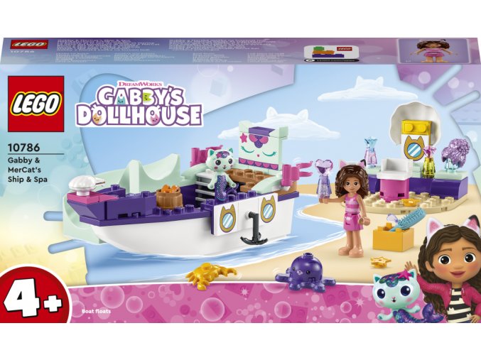 LEGO® Gabby's Dollhouse™ 10786 Gábi a Rybočka na luxusní lod